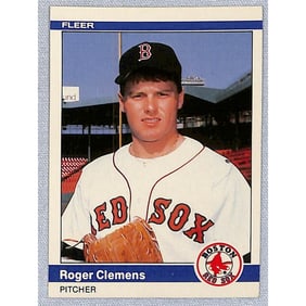 1984 Fleer Update Roger Clemens Rookie