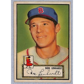 1952 Topps Baseball Don Lenhardt Crease Free