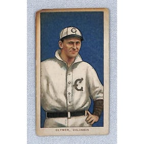 1910 T206 Bill Clymer 350 Back
