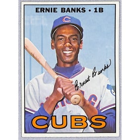 1967 Topps Hi Grade Ernie Banks
