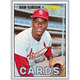 1967 Topps Hi Grade Bob Gibson
