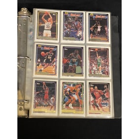 1992 Topps Gold Complete Basketball Set