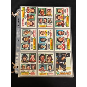 1977-78 Topps Hockey Complete Set 1-264