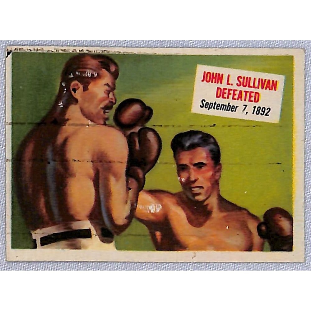 1951 John L Sullivan Boxing Card (1 of 2)