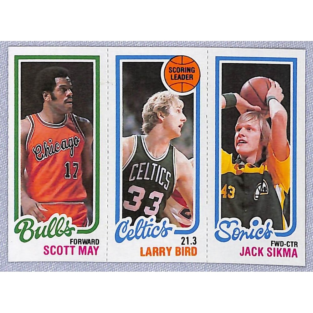 1980-81 Topps Hi Grade Larry Bird Rookie (1 of 2)