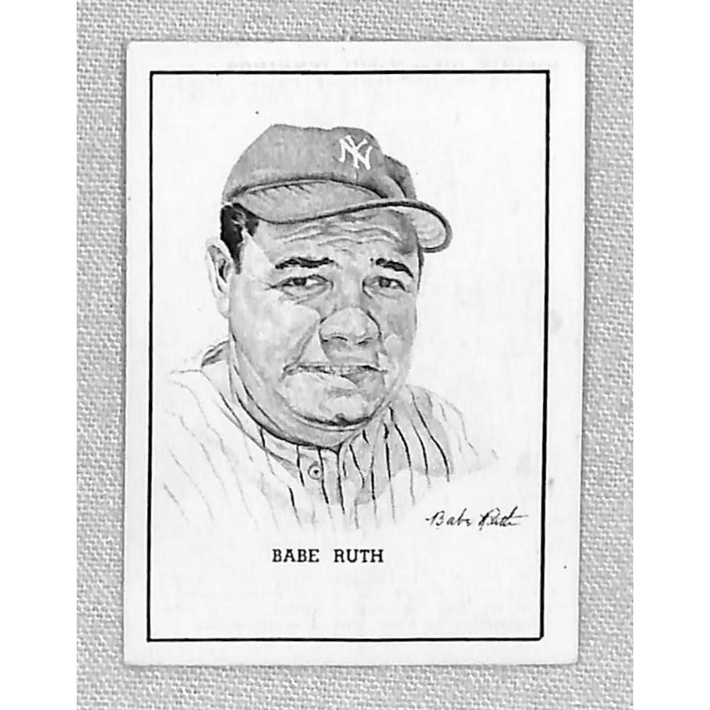 1950 Callahan Hi Grade Babe Ruth: 1950 Callahan Hi Grade Babe Ruth