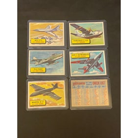 (28) 1957 Topps Airplane Cards