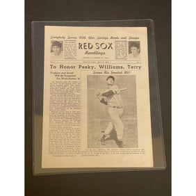 1942 Red Sox Ramblings Ted Williams