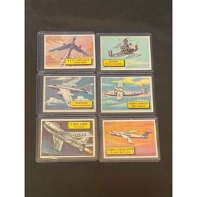 (25) 1957 Topps Airplane Cards
