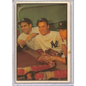 1953 Bowman Color Mantle/berra/bauer