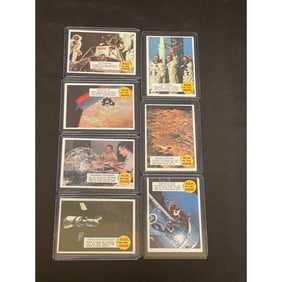 (9) 1969 Man On The Moon Cards