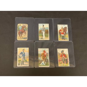 (9) Recruit Cigarettes Military Cards