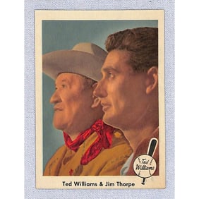 Hi Grade 1959 Fleer Ted Williams #70