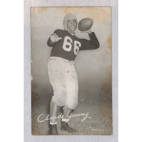 1947-66 Football Exhibit Claude Young