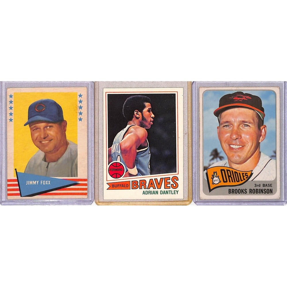 (3) Vintage Mixed Sports Cards (1 of 2)