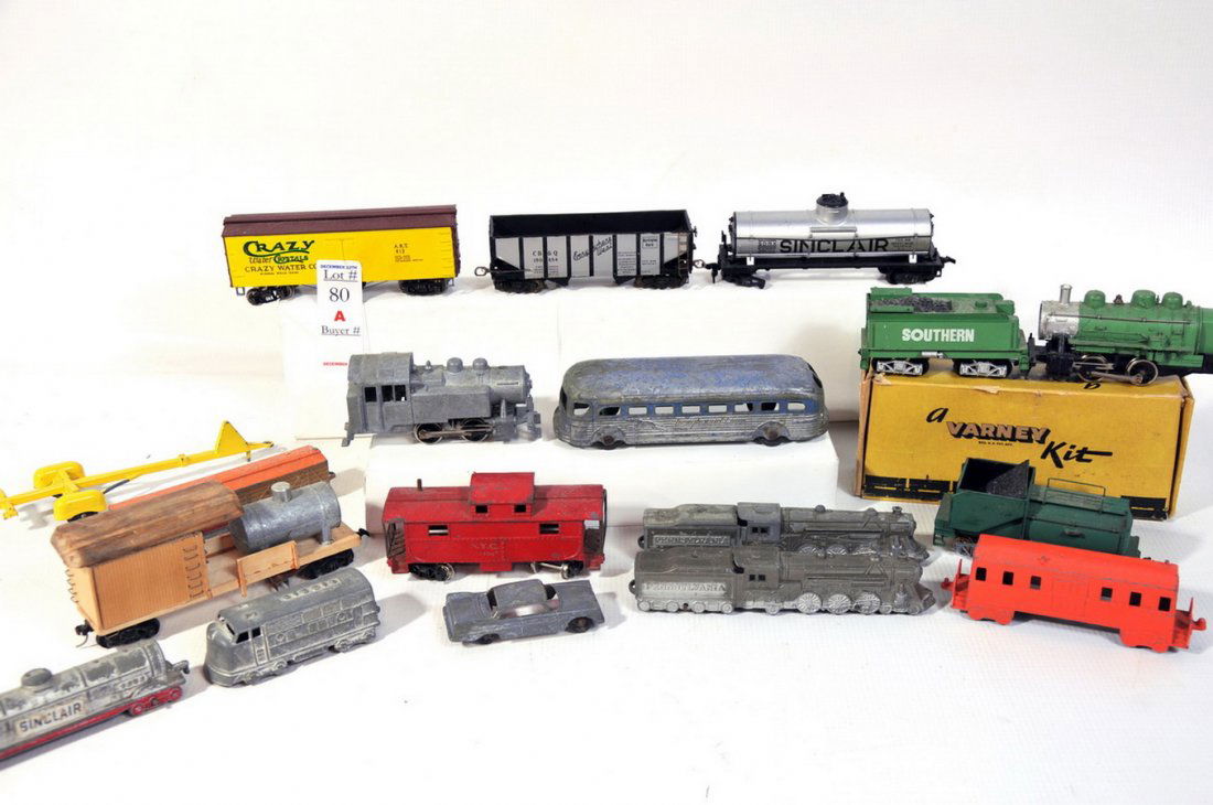 Mini Trains: Selection of mini trains including Varney