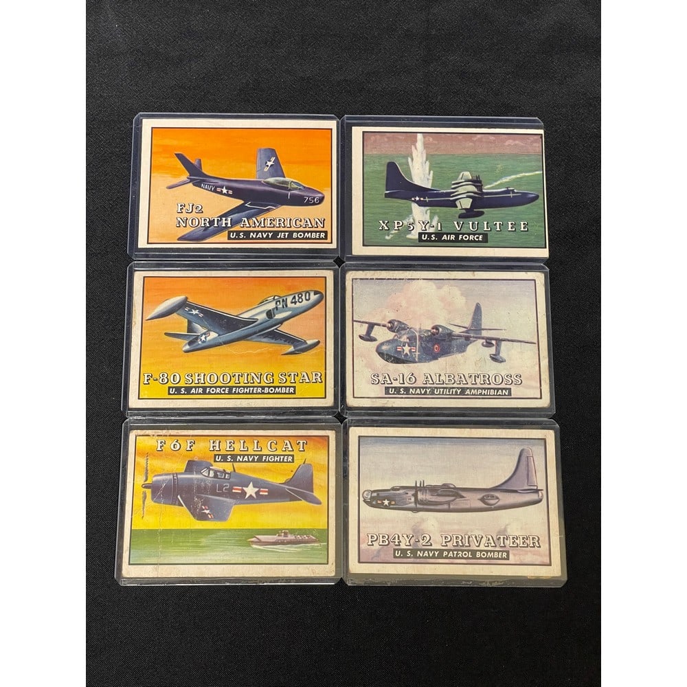 (65) 1952 Topps Wings Cards (1 of 3)