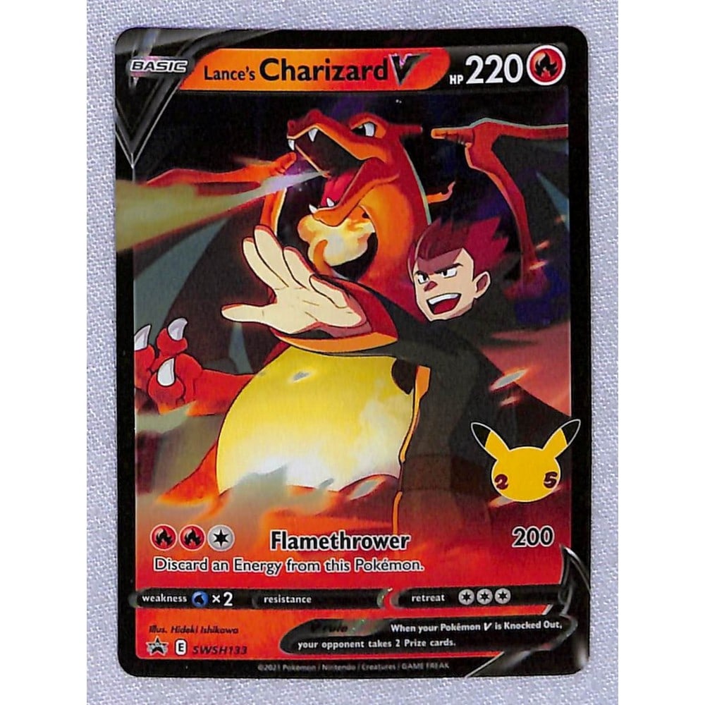 Pokemon Hi Grade Charizard Card: Pokemon Hi Grade Charizard Card