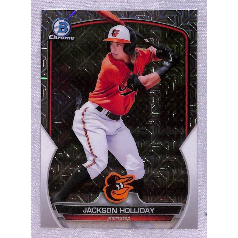 2023 Bowman Refractor Jackson Holiday Rookie (1 of 2)