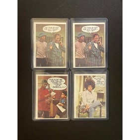 (10) Vintage Good Times Tv Cards