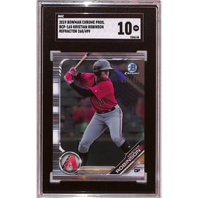 2019 Bowman Chrome Kristian Robinson Refract