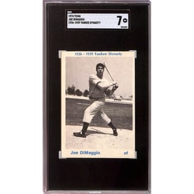1974 Tcma Joe Dimaggio Sgc 7