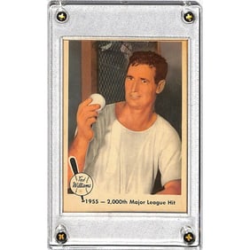 (3) 1959 Fleer Ted Williams Cards With Graded