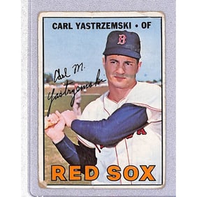 1967 Topps Carl Yastrzemski