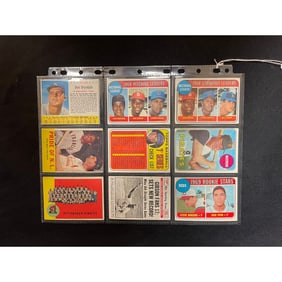 (9) 1960's Baseball Stars/hof