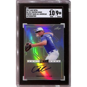 2017 Leaf Metal Triston Casas Rc Auto Sgc 10/9