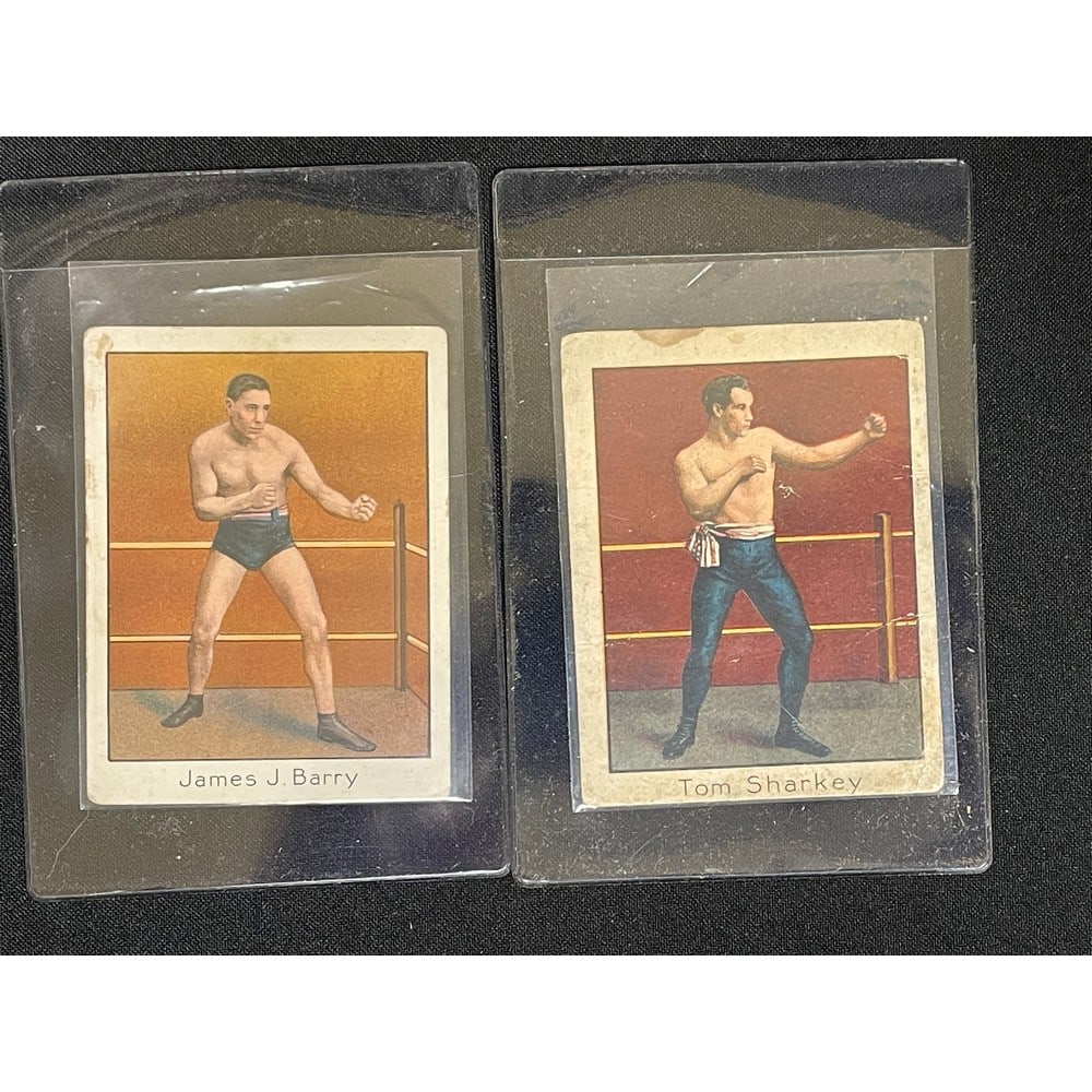 (2) 1910 Mecca Boxing Cards (1 of 2)