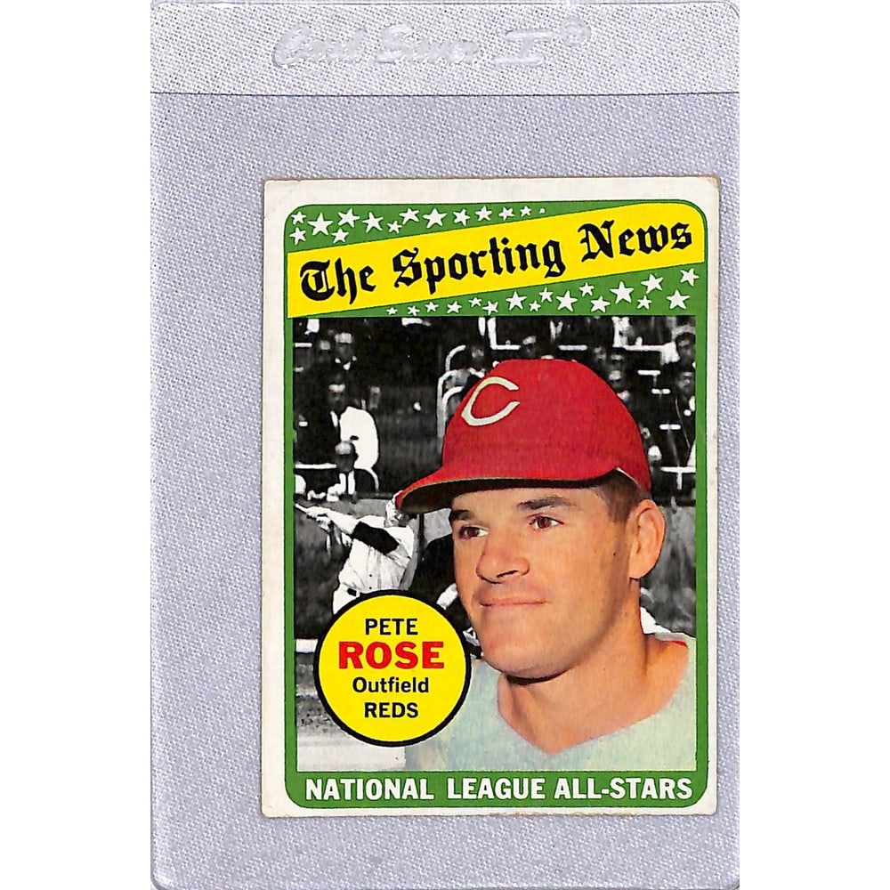 1969 Topps All-star Pete Rose (1 of 1)
