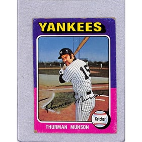 1975 Topps Thurman Munson