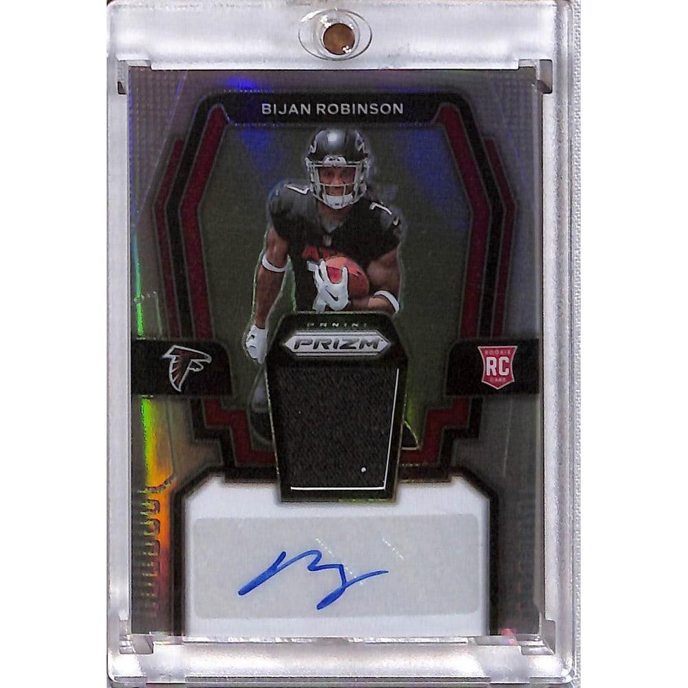 2023 Silver Prizm Bijan Robinson Rc Auto Patch (1 of 2)