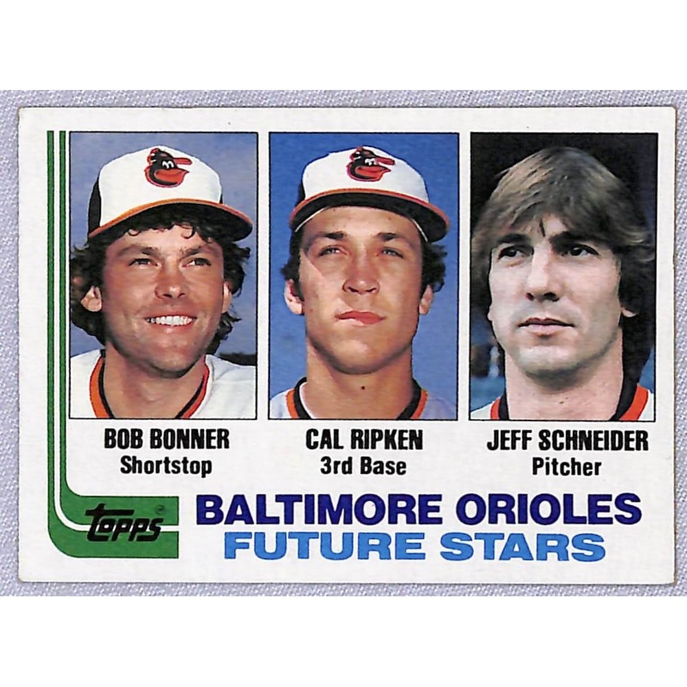 1982 Topps Cal Ripken Jr. Rc (1 of 2)