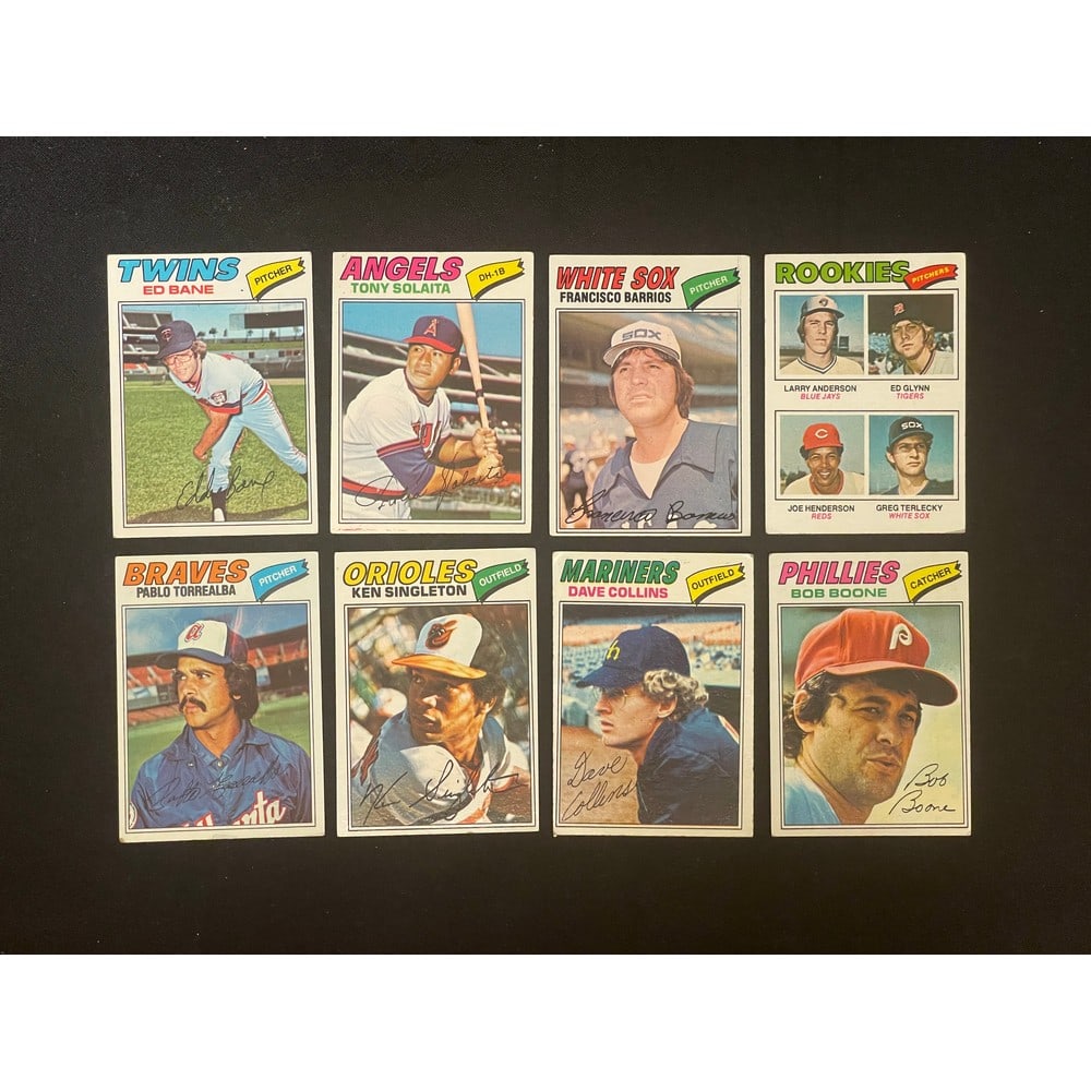 Approx. 500 1977 Topps Baseball Cards In Wax Box (1 of 6)
