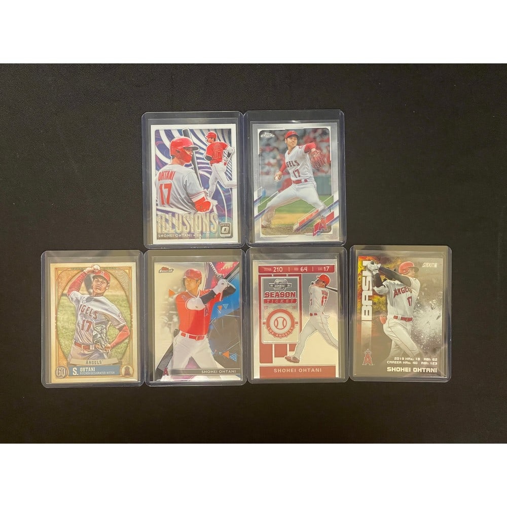 (6) Shohei Ohtani Cards (1 of 2)
