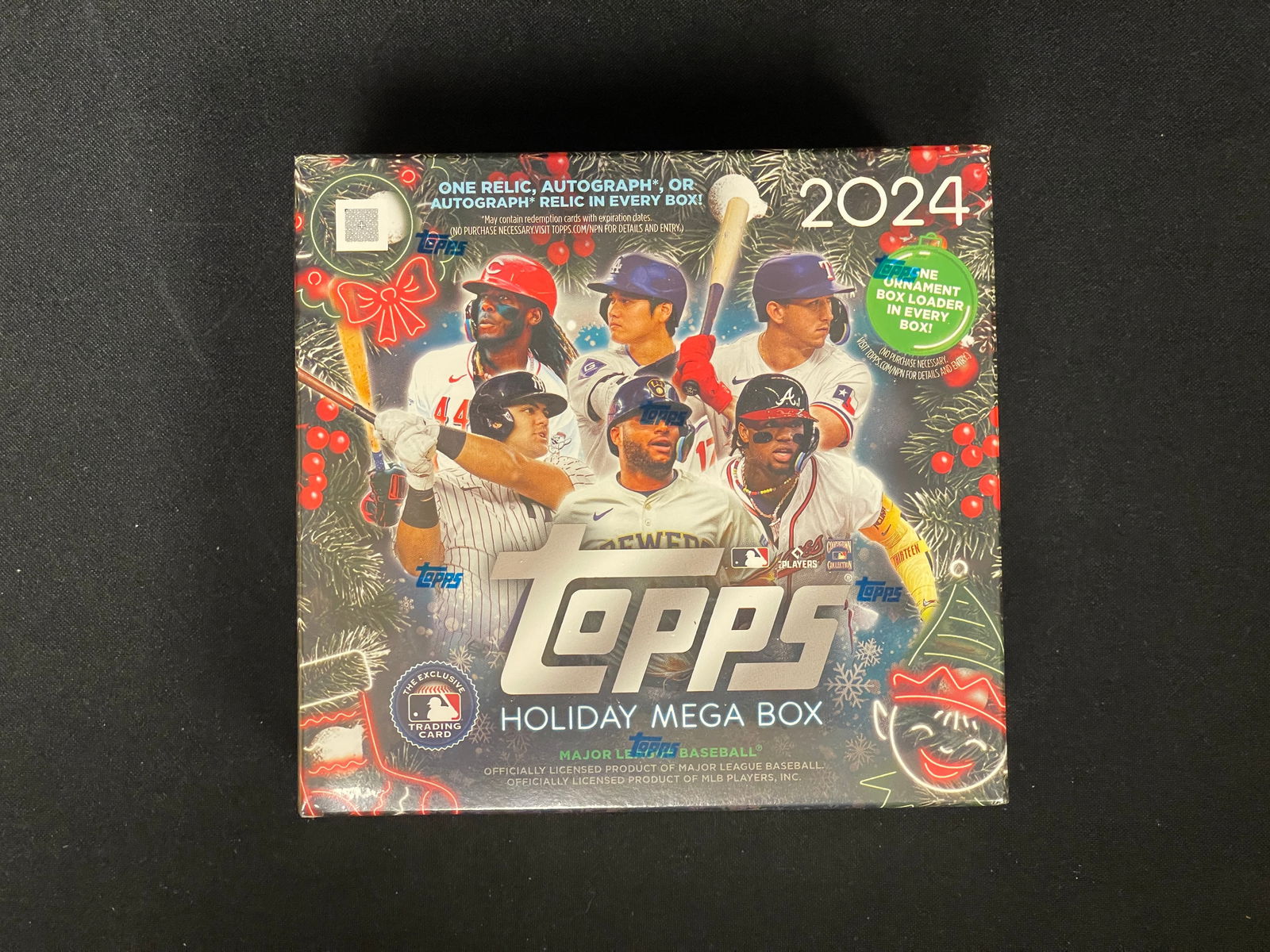2024 Topps Holiday Baseball Sealed Mega Box (1 of 1)
