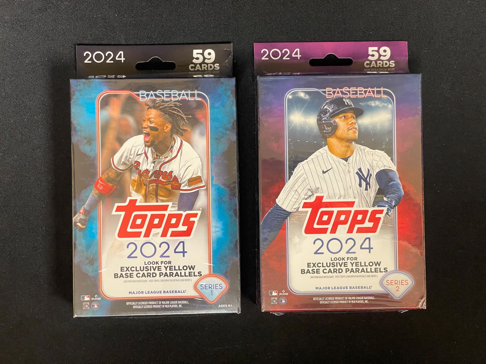 (2) 2024 Topps Baseball Sealed Hangar Boxes (1 of 1)