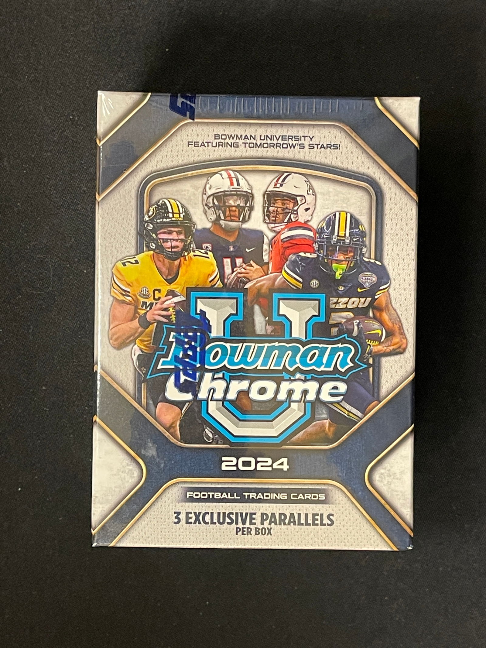 2024 Bowman Chrome U Football Sealed Blaster Box (1 of 1)