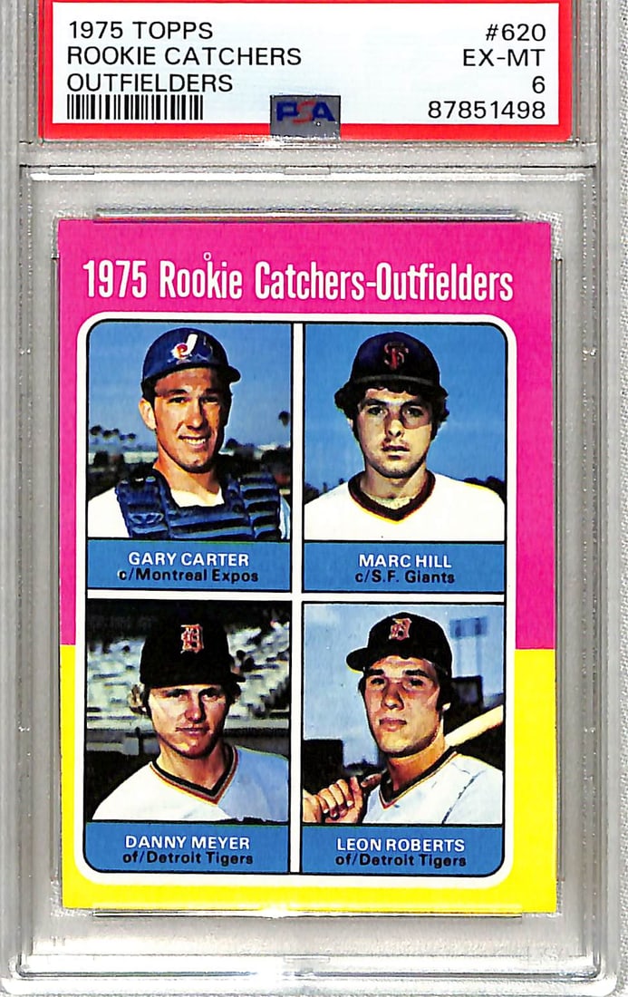 1975 Topps Gary Carter Rc Psa 6 (1 of 2)