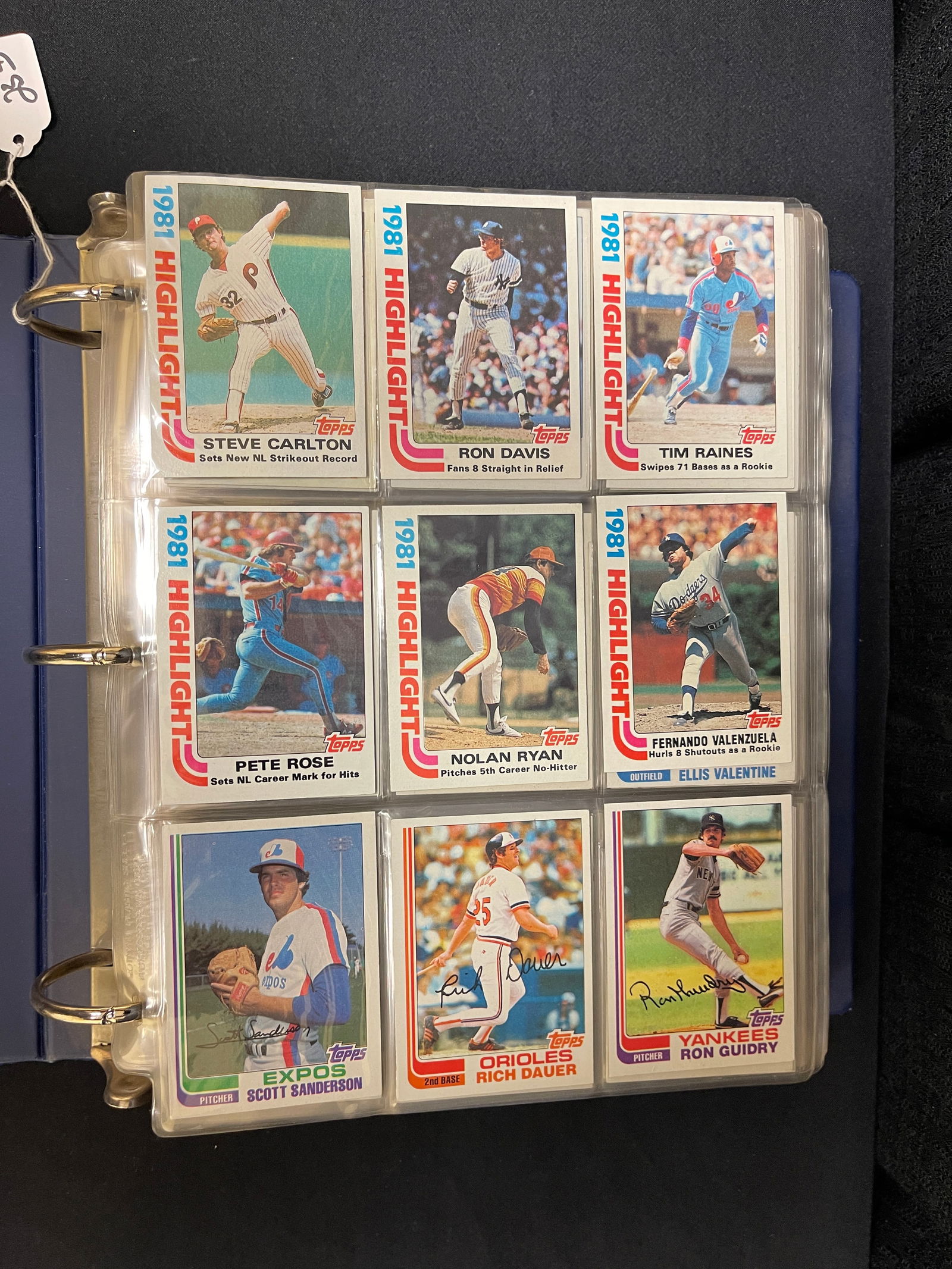 1982 Topps Baseball Complete Set Hi Grade Ripken (1 of 6)