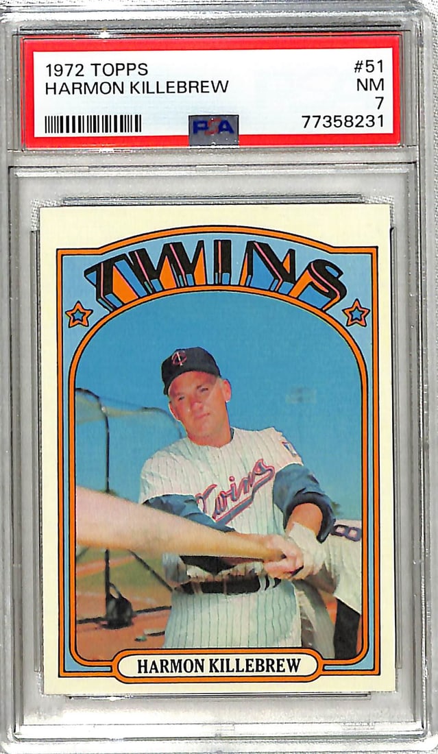 1972 Topps Harmon Killebrew Psa 7 (1 of 2)