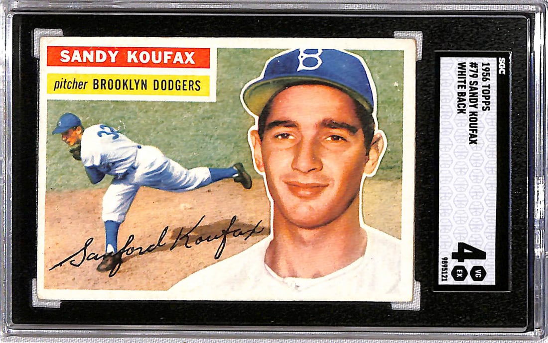 1956 Topps Sandy Koufax Sgc 4 (1 of 2)