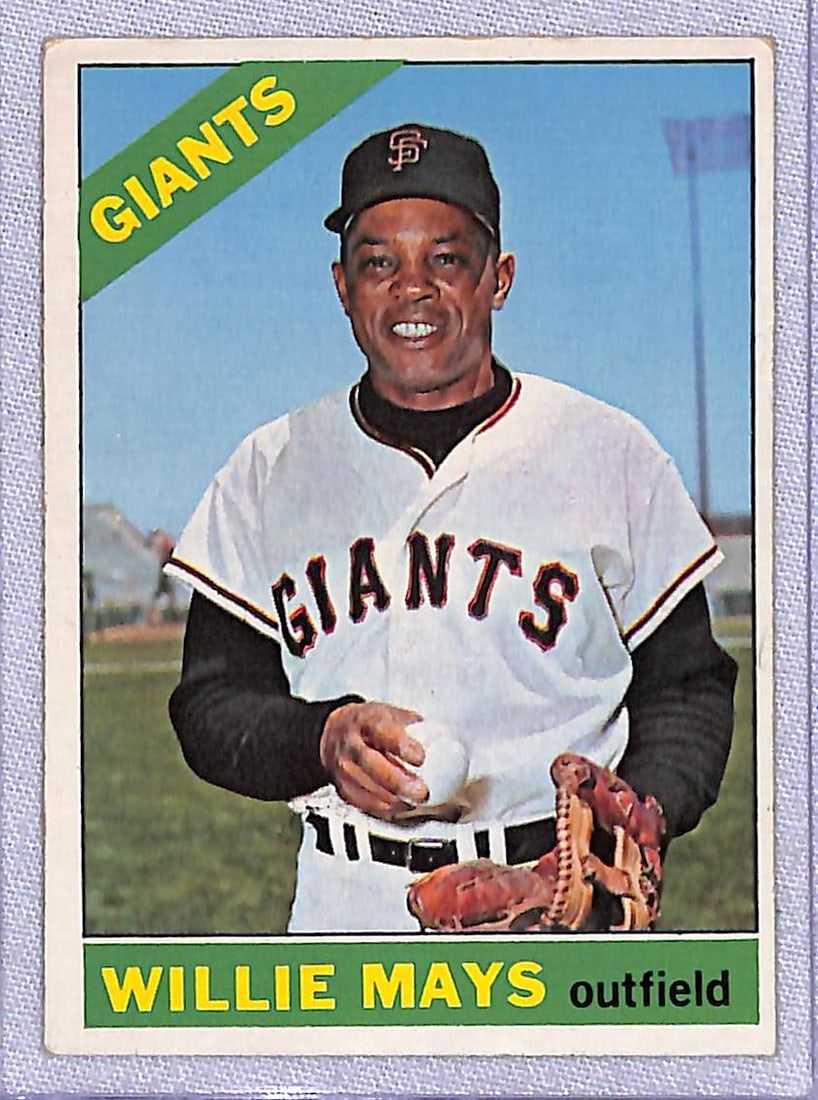 1966 Topps Willie Mays: 1966 Topps Willie Mays