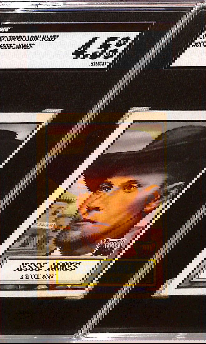 1952 Topps Look N See Jesse James Sgc 4.5 (1 of 2)