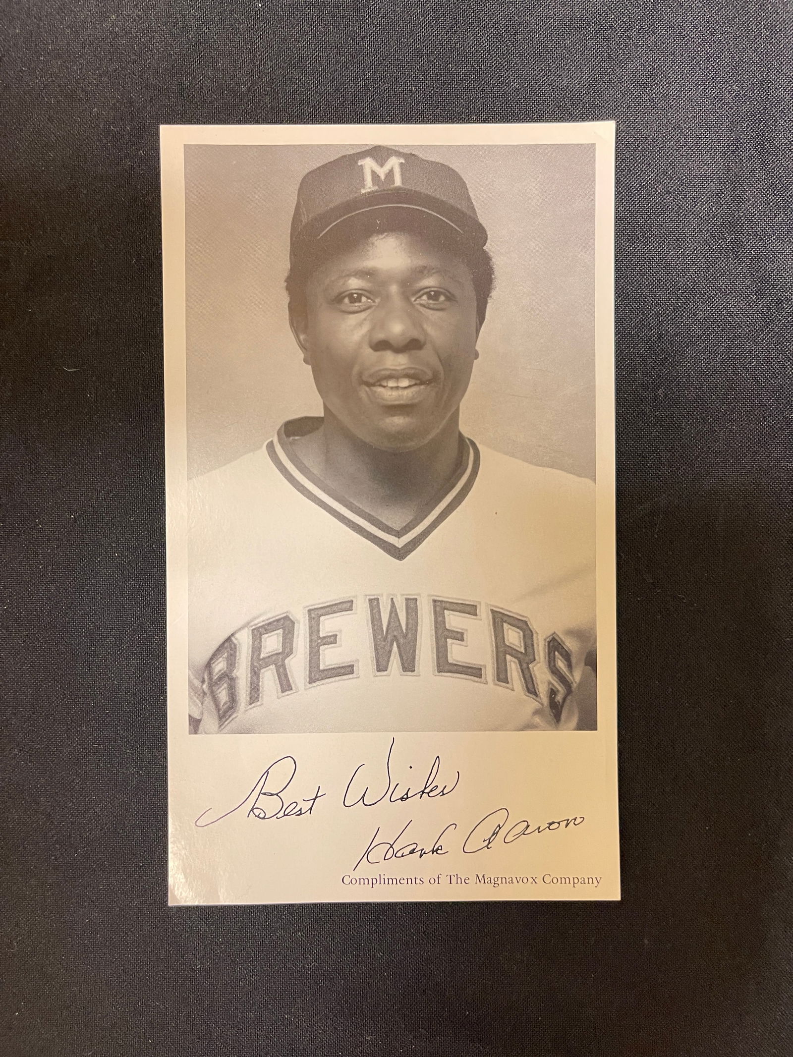 Vintage Hank Aaron Baseball Premium (1 of 2)
