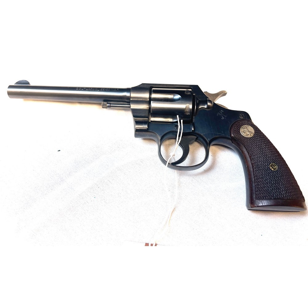 Colt Army Special 32.20 Revolver: Excellent Condition Bright Bore Serial #589011 With Full Box Of Ammo