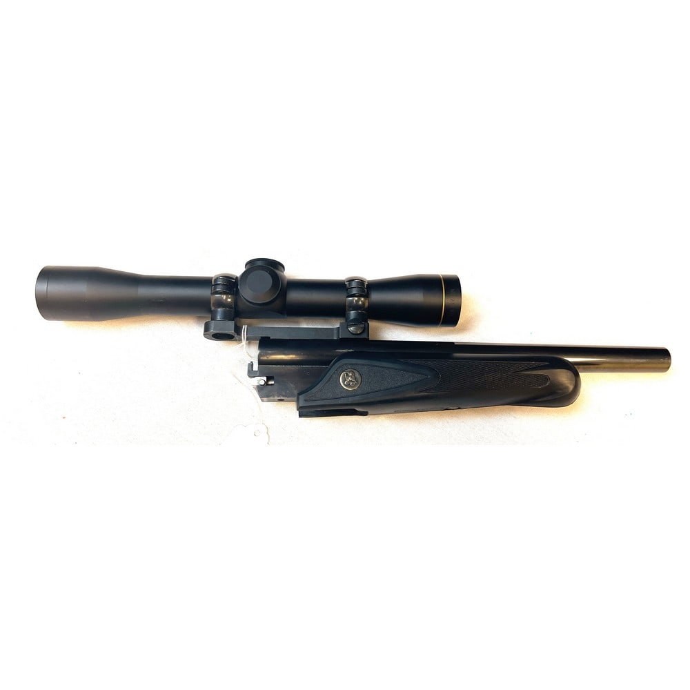 Thompson Center Barrel 30 Herrett 10": Leupold M8 2.5 X Scope