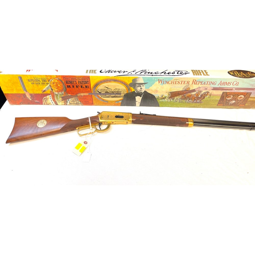 Winchester Model 94 Ofw Oliver F Winchester 38/55: Winchester Model 94 Ofw Oliver F Winchester 38/55 Caliber Octagonal Barrel, Gold Etched Reciever New In Box Serial Number Ofw1631